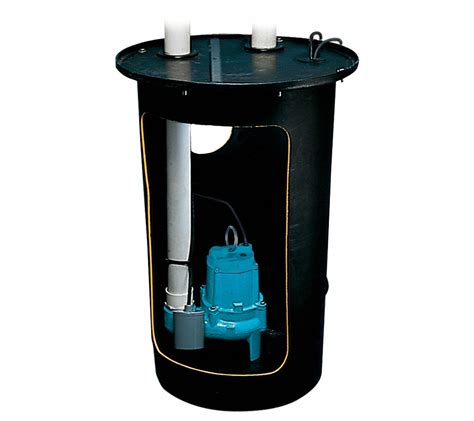 container for sump pump